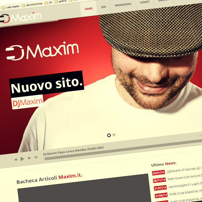 sito dj maxim musica house